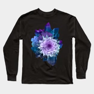 Crystal Floral Long Sleeve T-Shirt